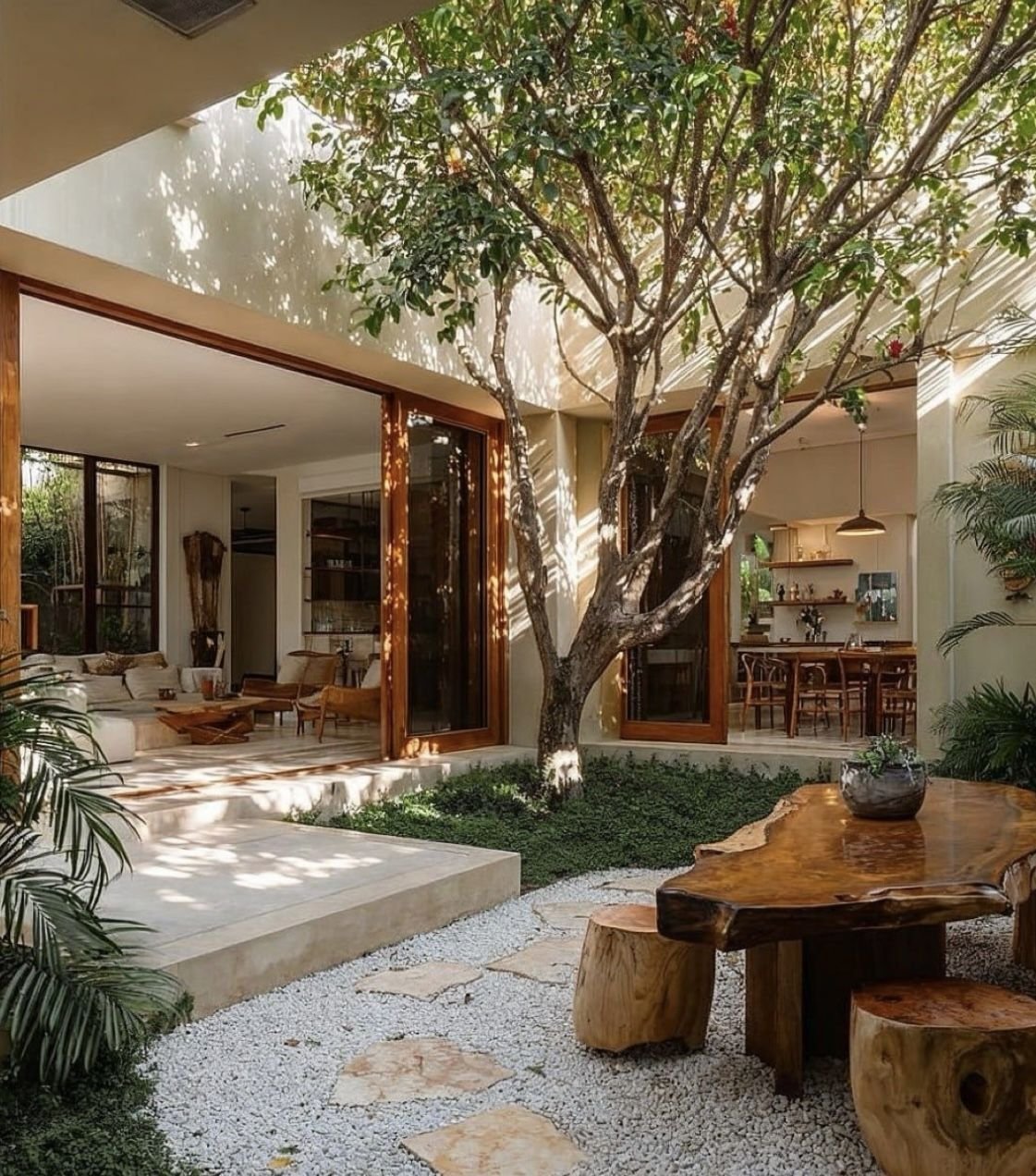 Pátio interno alto padrão